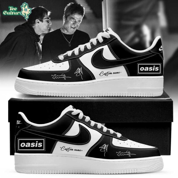Oasis: Don’t Look Back in Anger Signature Custom Name AF1 Shoes