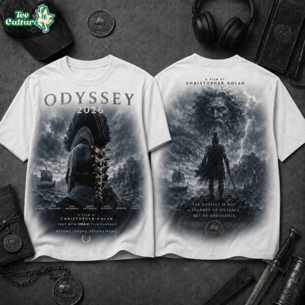 Odyssey 2026 Greek Mythology Movie Lovers T-Shirt