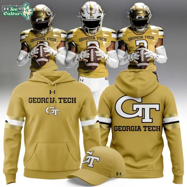 Official Georgia Tech Football 2026 New Old Gold Hoodie
