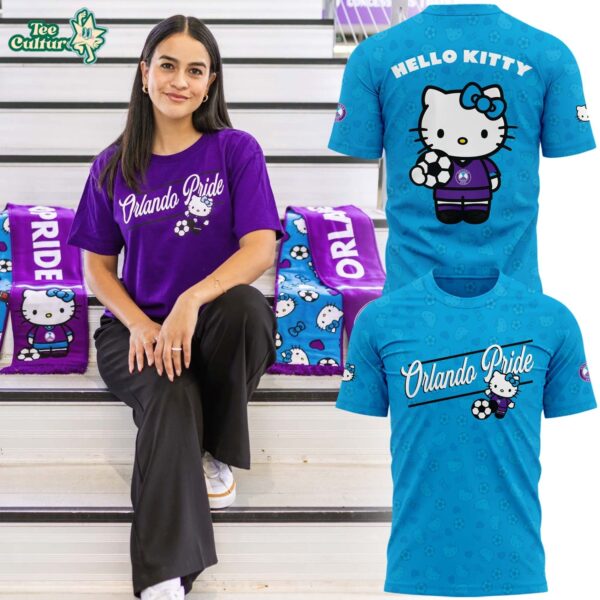 Orlando Pride x Hello Kitty 2026 Limited Edition Purple Shirt