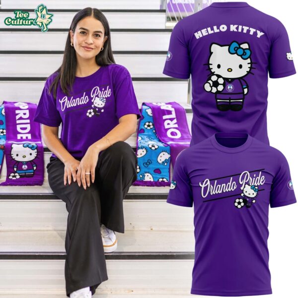 Orlando Pride x Hello Kitty 2026 Limited Edition Purple Shirt