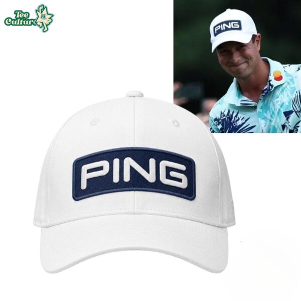 PGA Travelers Championship Final Round Viktor Hovland PING Hat