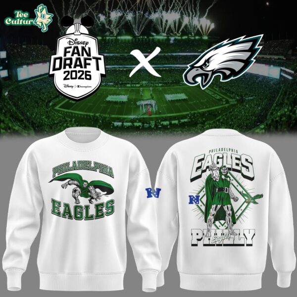 Philadelphia Eagles X Doctor Doom Disney Fan Draft 2026 Special Sweatshirt