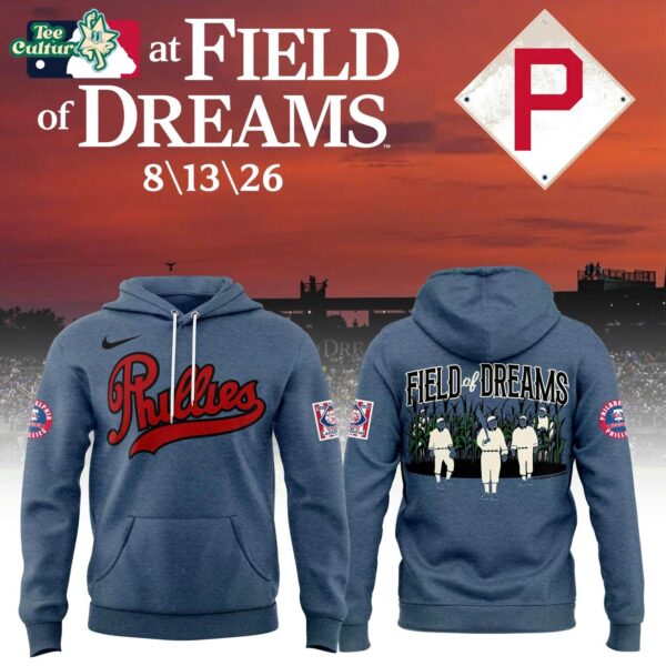 Philadelphia Phillies 2026 MLB At Field Of Dreams Game Special Hoodie