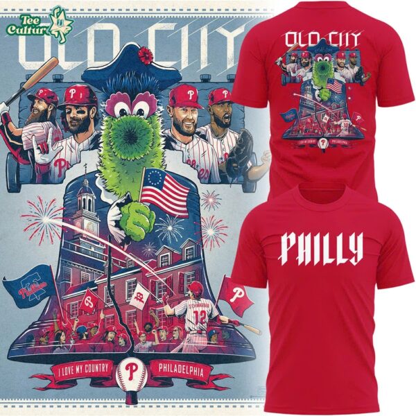 Philadelphia Phillies Old City Graphic T-Shirt