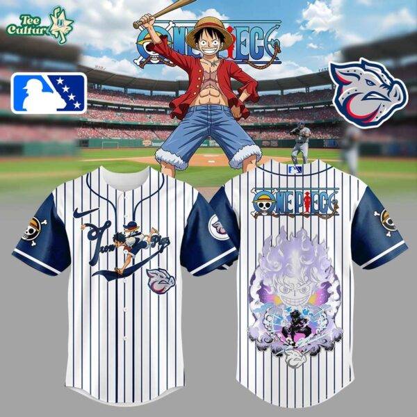 Pigs One Piece Straw Hat Luffy Gear 5 Limited Edition Baseball Jersey