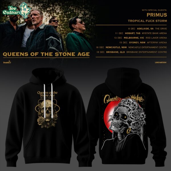 Queens Of The Stone Age Australia Tour 2026 Hoodie V3