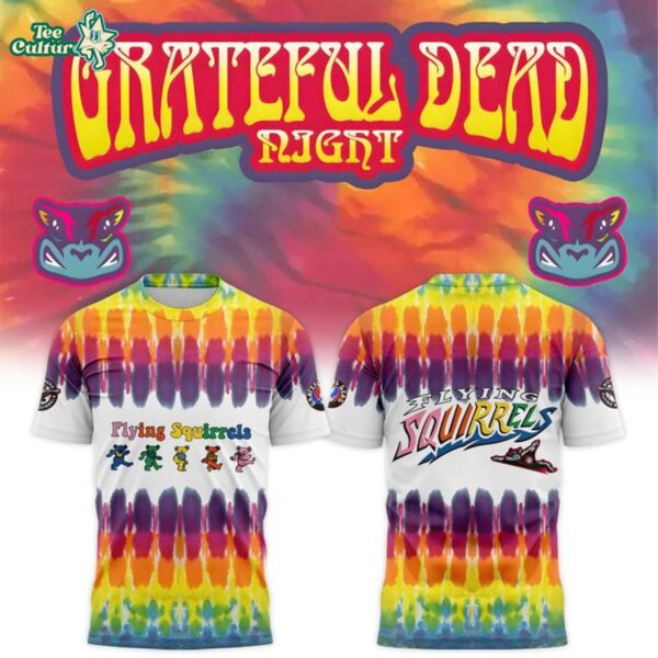 Richmond Flying Squirrels x Grateful Dead Special Graphic T-Shirt