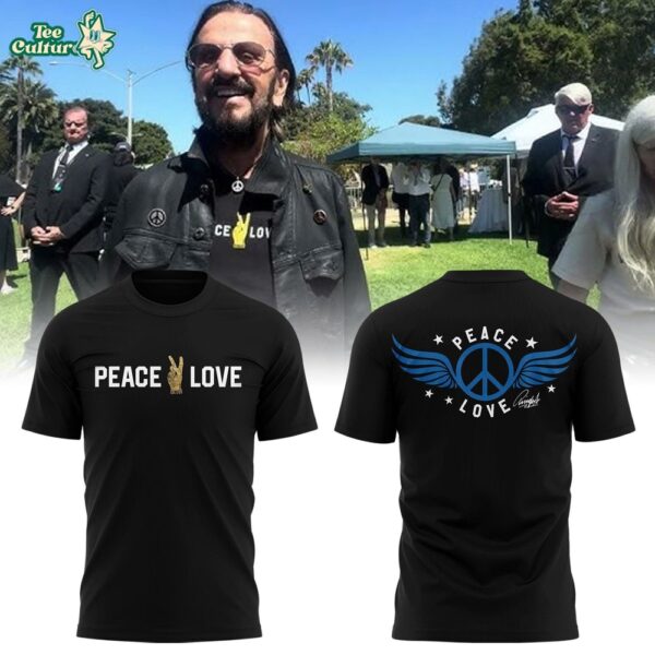 Ringo Starr 86 Birthday Peace & Love Special Edition Shirt