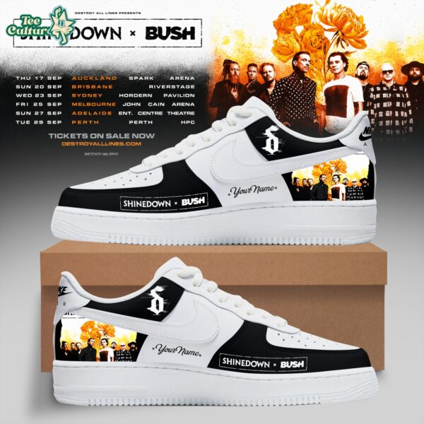 SHINEDOWN × BUSH Australia Tour Collection AF1 2026
