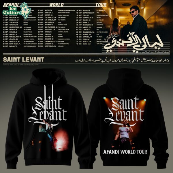 Saint Levant - Afandi World Tour Hoodie