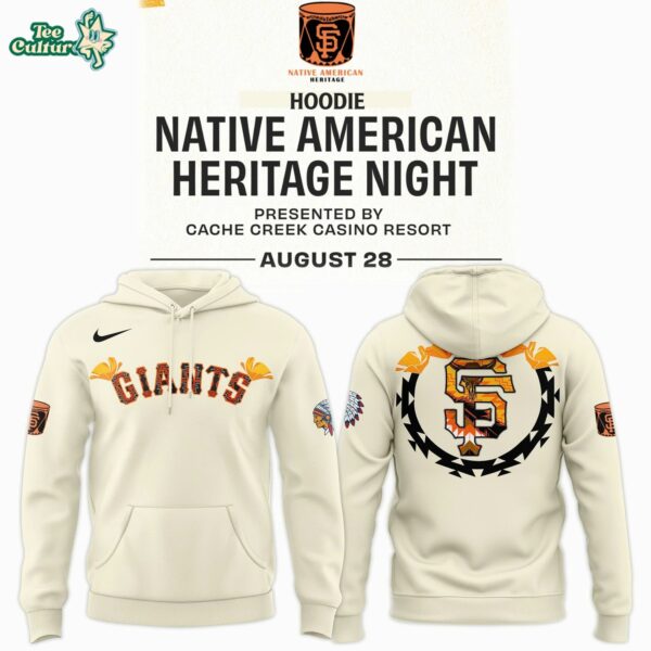 San Francisco Giants x Native American Heritage Night 2026 Hoodie