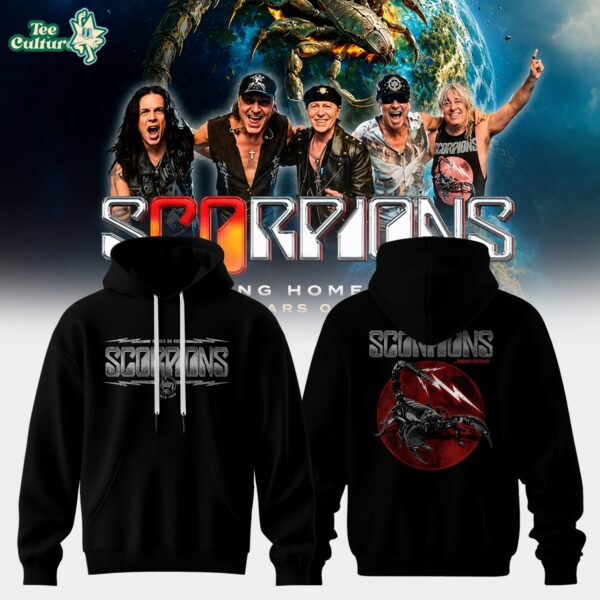 Scorpions Coming Home World Tour 2026 Unisex Hoodie V4