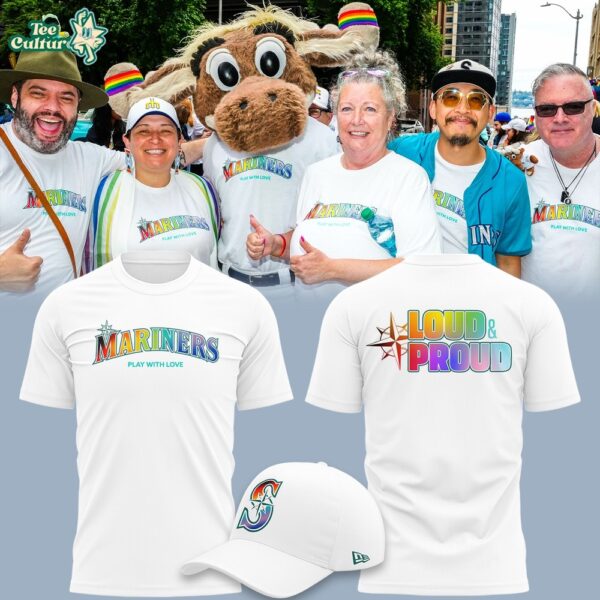 Seattle Mariners Loud & Proud Pride Night 2026 Limited Edition T-Shirt