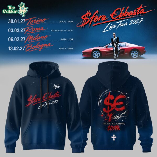 Sfera Ebbasta Live Tour 2027 Hoodie V3