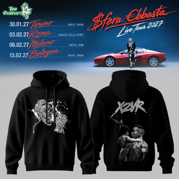 Sfera Ebbasta Live Tour 2027 Hoodie V5