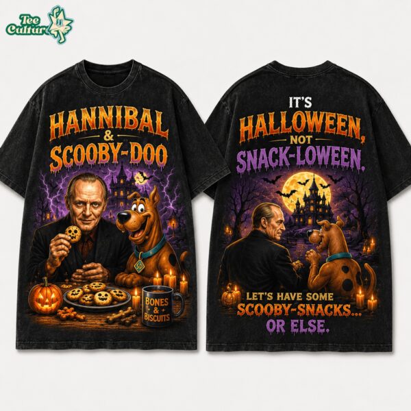 Sir Anthony Hopkins X Scooby Doo Halloween 2026 Shirt by Teesculture.com