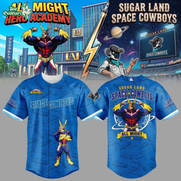 Space Cowboys Anime Night Baseball Jersey ⚾🌌