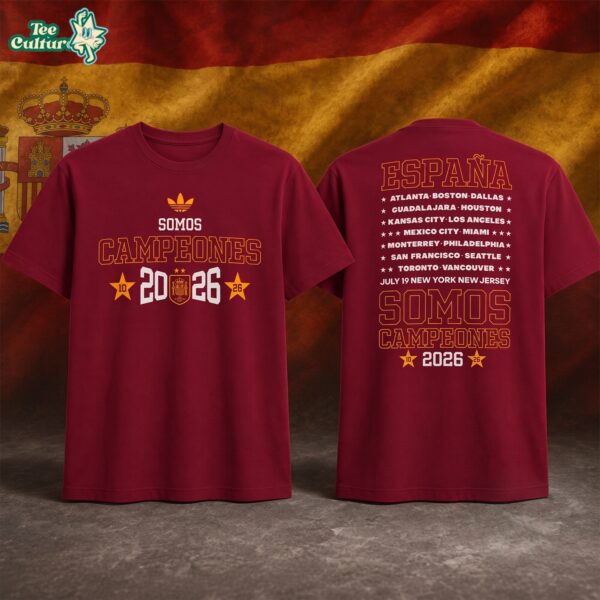 Spain 2026 FIFA World Cup Champions Somos Campeones Limited Shirt