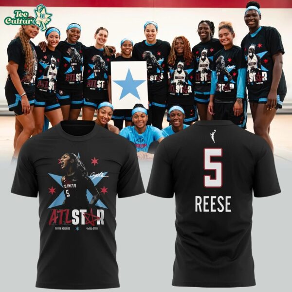 Special 2026 Angel Reese WNBA All Star Atlanta Dream TShirt V2