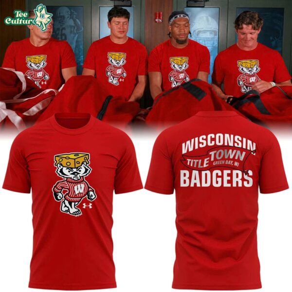 Special 2026 Bucky Cheesehead Wisconsin Badgers Graphic T-Shirt