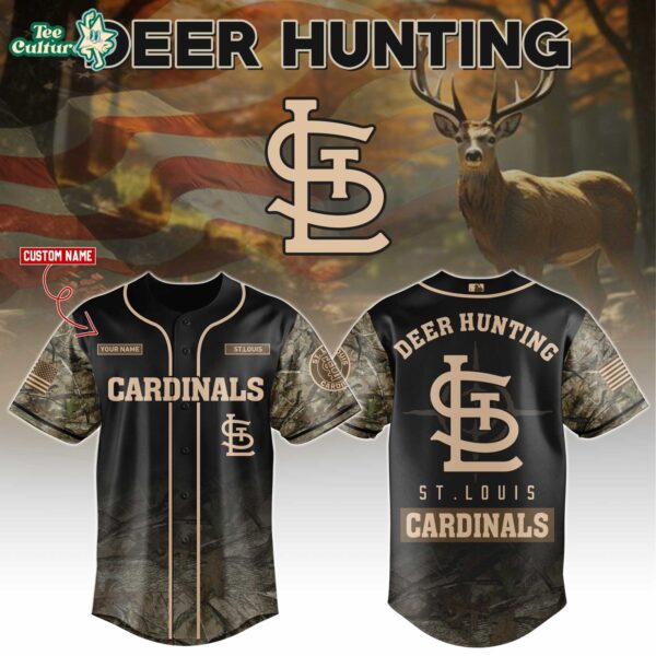 St. Louis Cardinals Deer Hunting Limited Edition Baseball Jersey