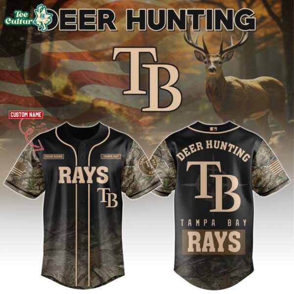 Tampa Bay Rays Deer Hunting Limited Edition Baseball Jersey