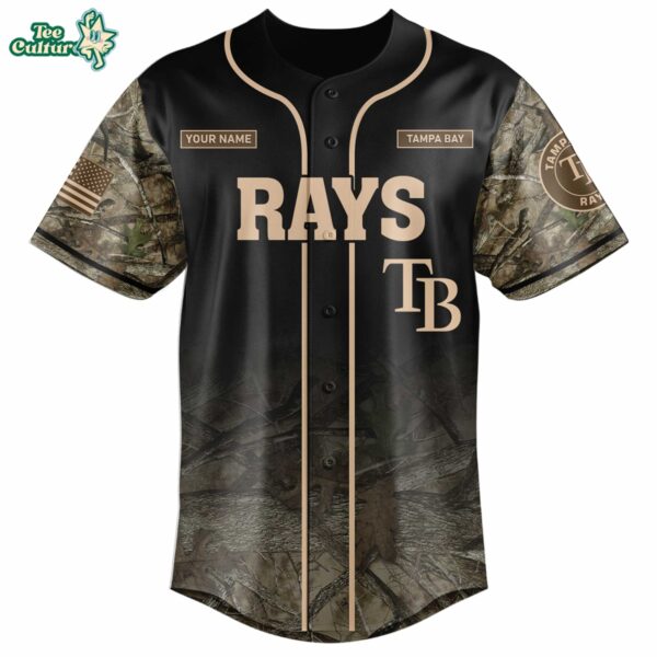 Tampa Bay Rays Deer Hunting Limited Edition Baseball Jersey by Teesculture.com