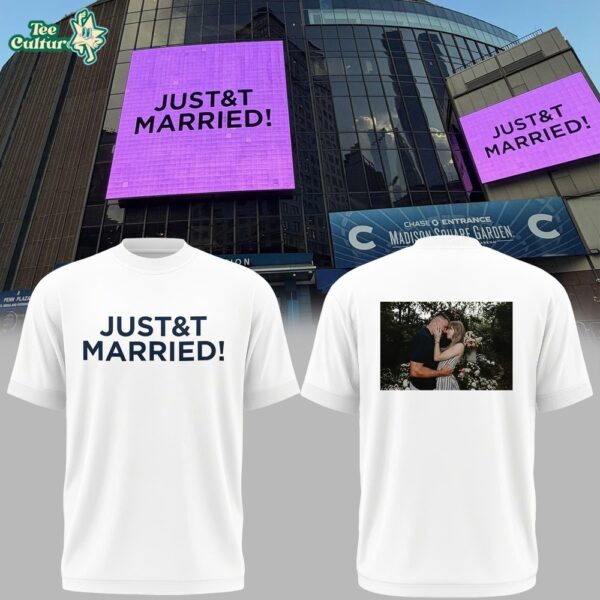 Taylor Swift "JUST&T MARRIED" 2026 Limited Edition Fan T-Shirt