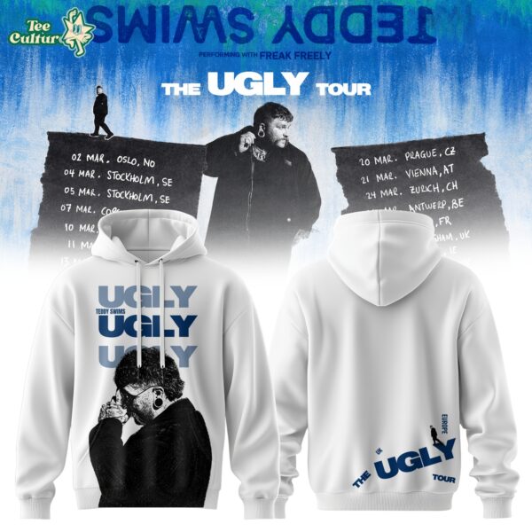 Teddy Swims The Ugly Europe & UK Tour 2027 Tour Hoodie