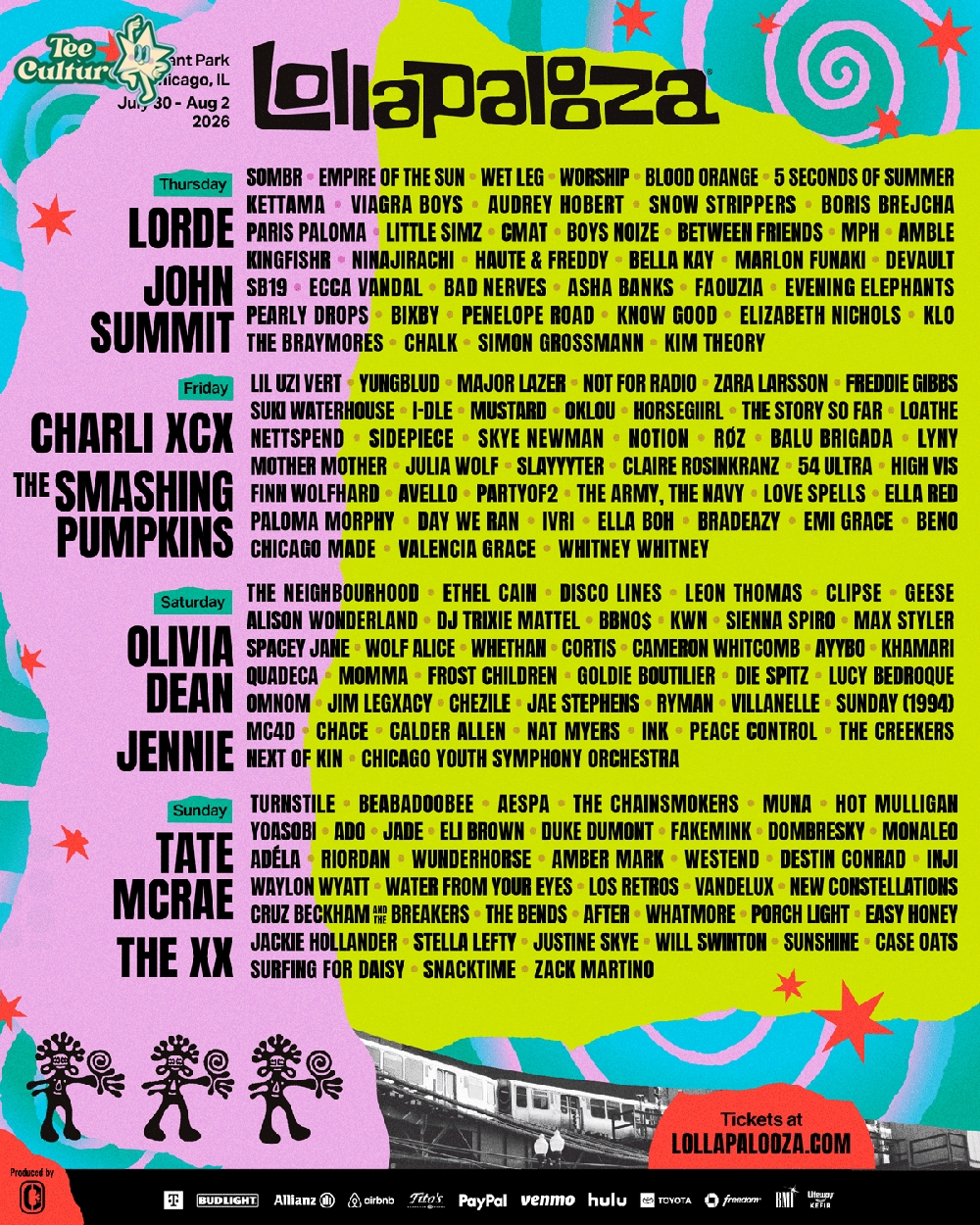 The Exciting Lollapalooza 2026 Lineup: What You Need to Know