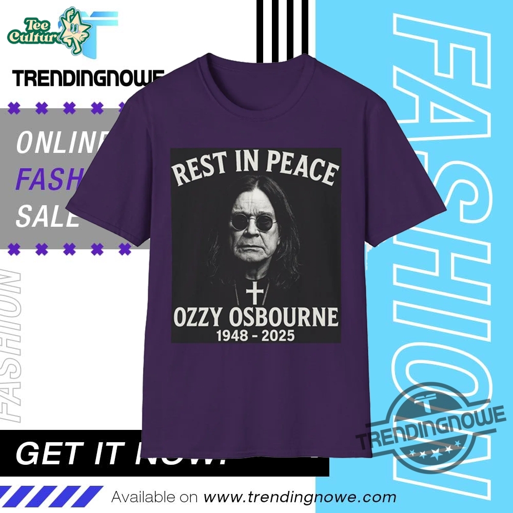 The Rise of Ozzy Osbourne Merchandise Whats Trending Now by Teesculture.com