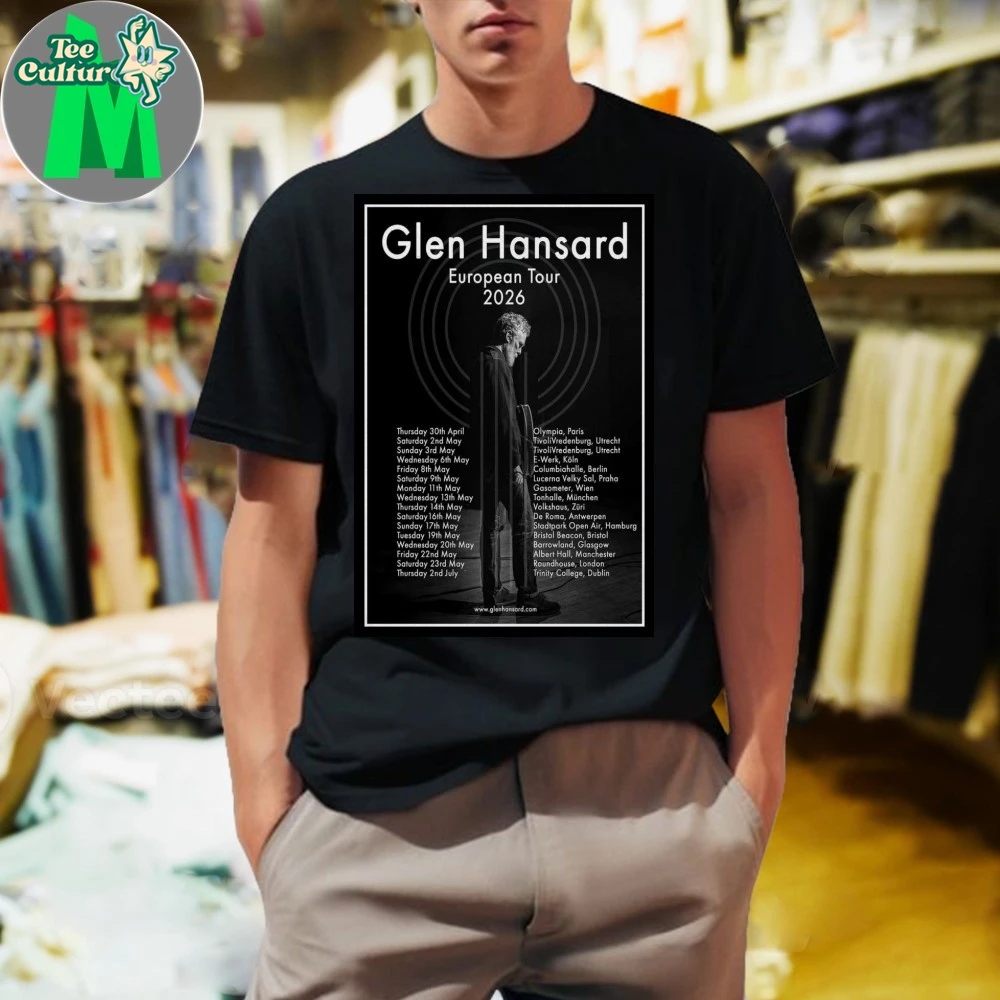 The Rising Popularity of Glen Hansard Merchandise: A Tribute to a Musical Legend