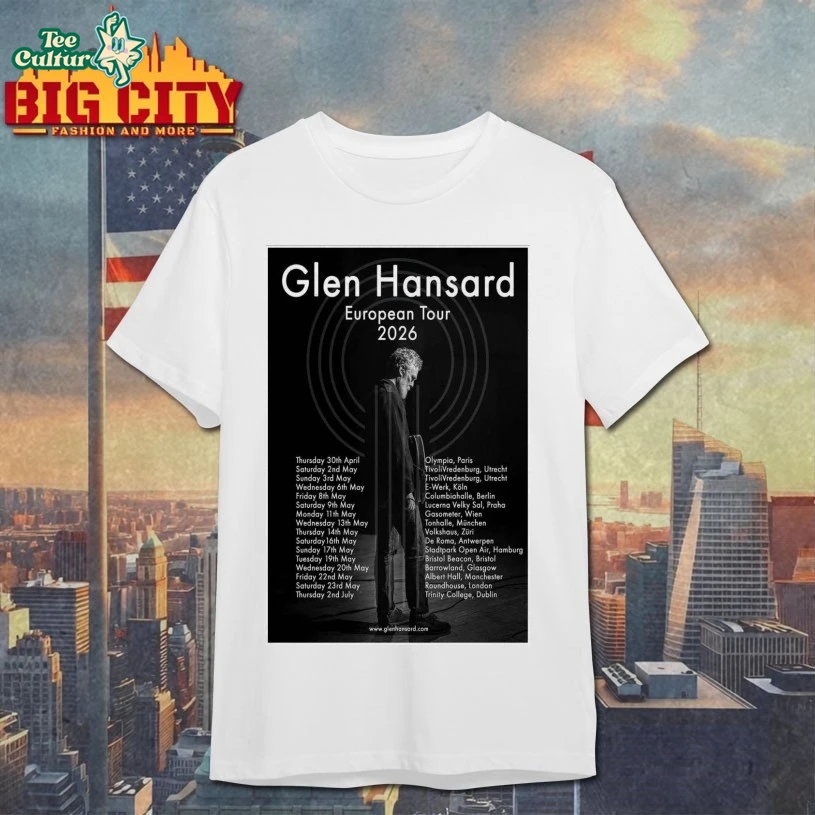 The Rising Popularity of Glen Hansard Merchandise: A Tribute to a Musical Legend