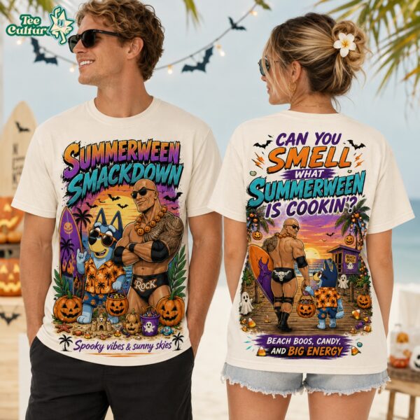 The Rock X Bluey Sumerween 2026 Shirt