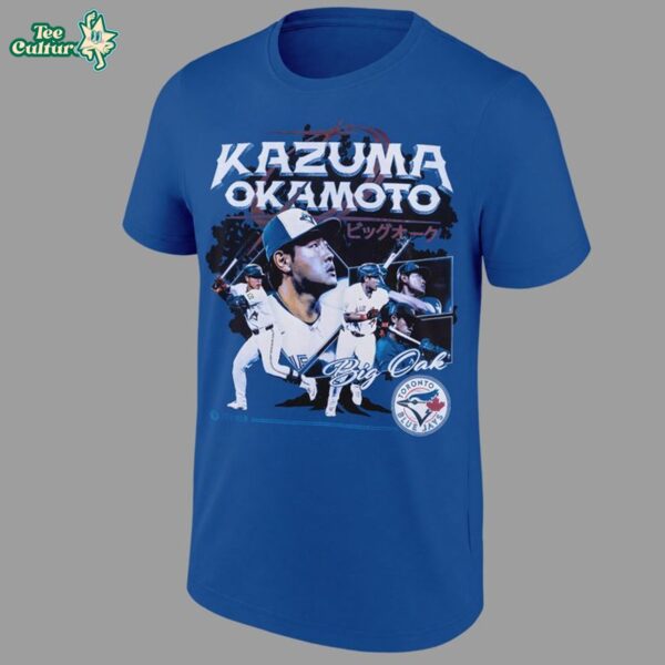 Toronto Blue Jays Kazuma Okamoto 2026 Special Shirt by Teesculture.com