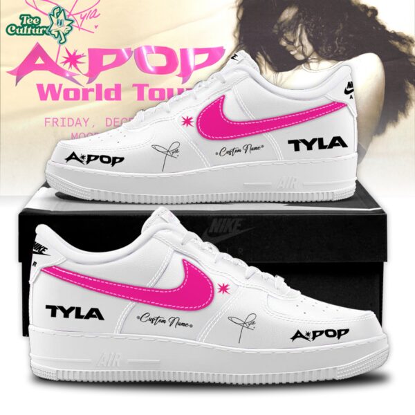 Tyla Apop World Tour Limited Edition Air Force 1 Shoes