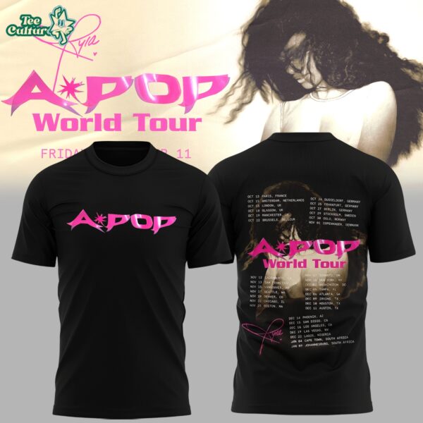 Tyla Apop World Tour Vintage Style Fan Shirt