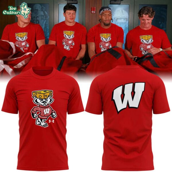 Wisconsin Badgers 2026 Lambeau Field Collection Bucky Cheesehead Performance T-Shirt