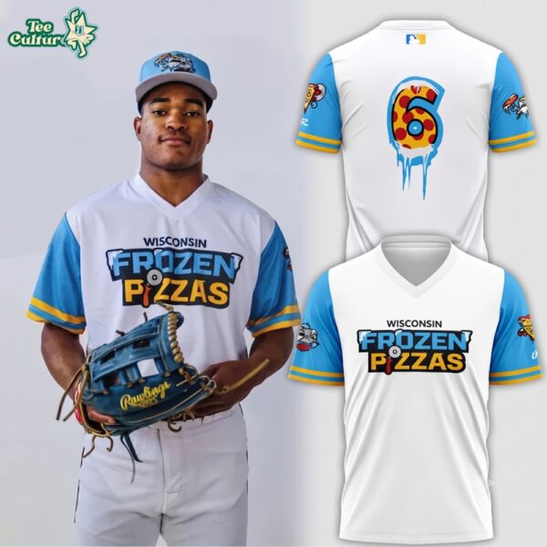 Wisconsin Timber Rattlers x Frozen Pizza 2026 Limited Edition Baseball Jersey