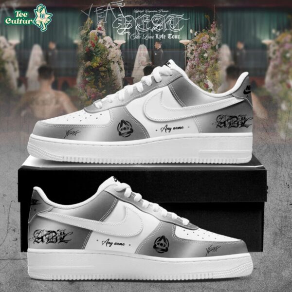 Yeat The Love / Lyfe Tour 2026 Custom Air Force 1 Sneakers