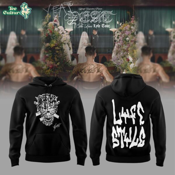 Yeat The Love / Lyfe Tour 2026 Graphic Hoodie Ver3