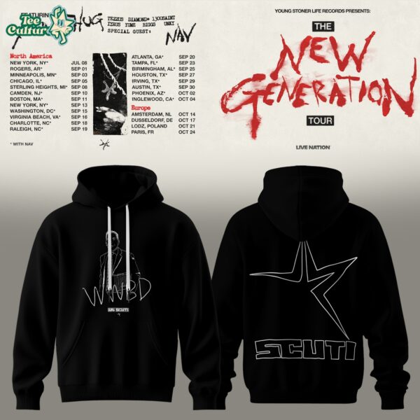 Young Thug - The New Generation World Tour 2026 Limited Hoodie