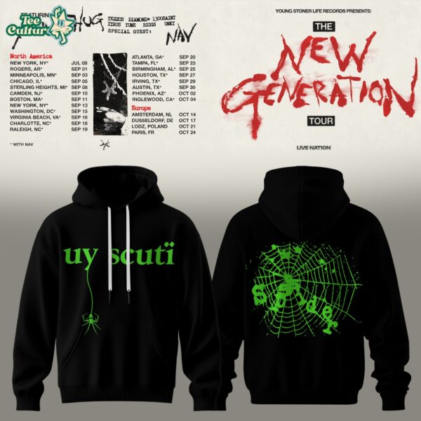 Young Thug - The New Generation World Tour 2026 Limited Hoodie V2