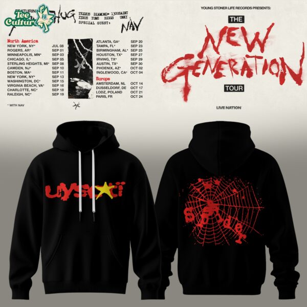 Young Thug - The New Generation World Tour 2026 Limited Hoodie V3