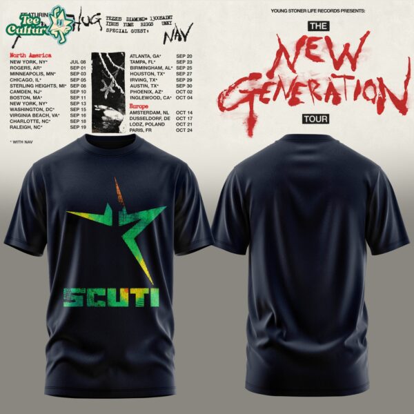 Young Thug - The New Generation World Tour 2026 Limited TShirt