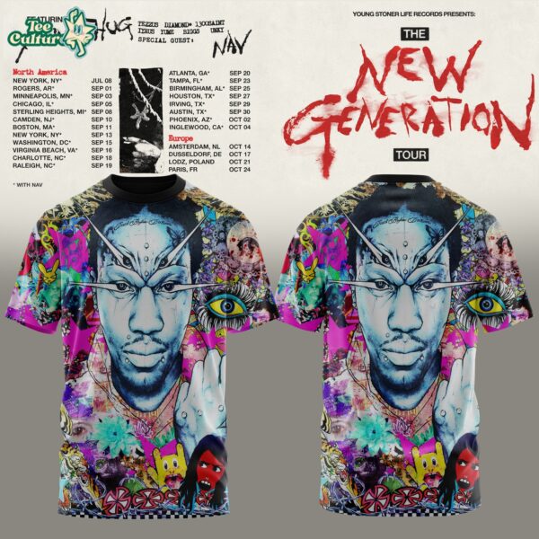 Young Thug - The New Generation World Tour 2026 Limited TShirt V2