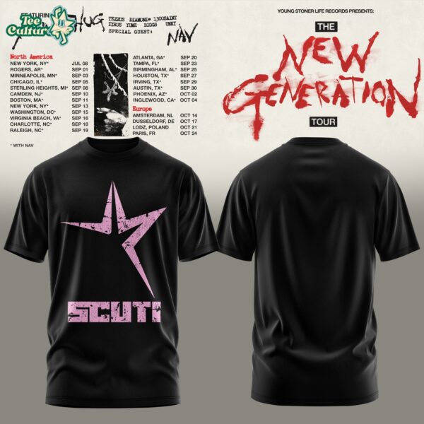 Young Thug - The New Generation World Tour 2026 Limited TShirt V3