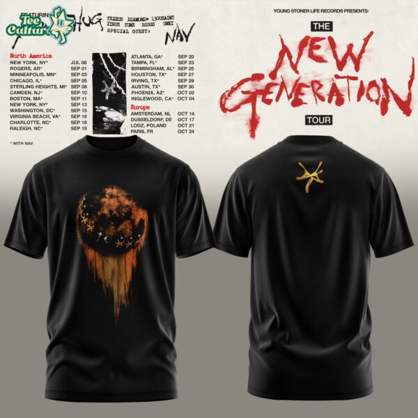 Young Thug - The New Generation World Tour 2026 Limited TShirt V3