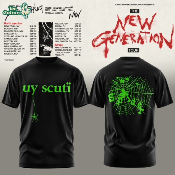 Young Thug - The New Generation World Tour 2026 Limited TShirt V5